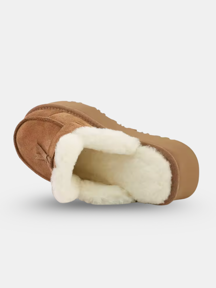 Ardena Shearling Suede Loafer