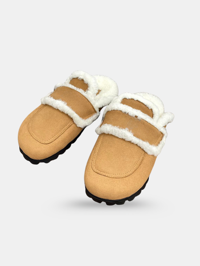 CLAYNE™ Shearling Slip-Ons
