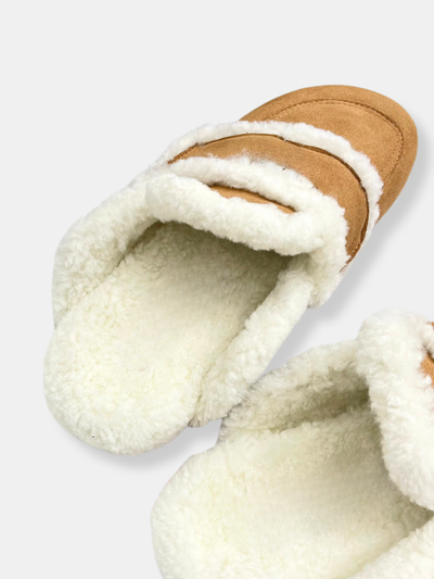 CLAYNE™ Shearling Slip-Ons
