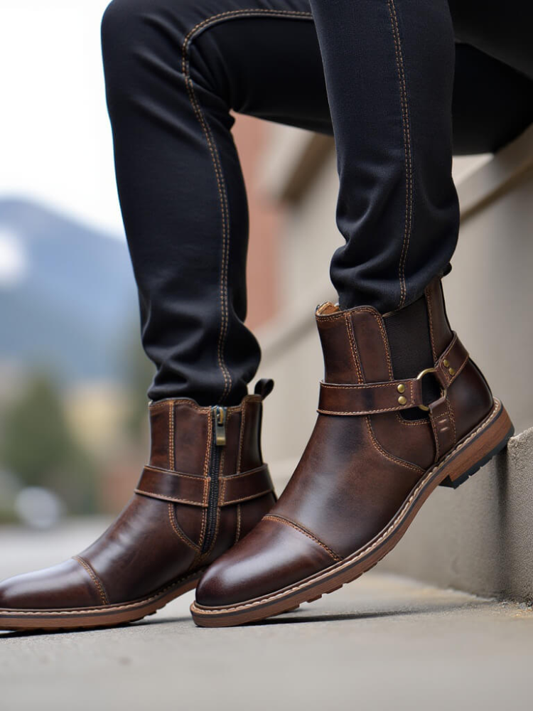 Roadster Vintage Leather Boots