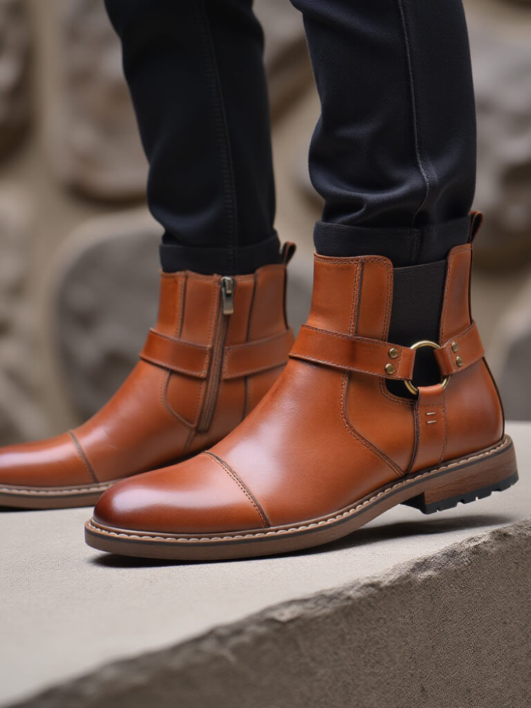 Roadster Vintage Leather Boots