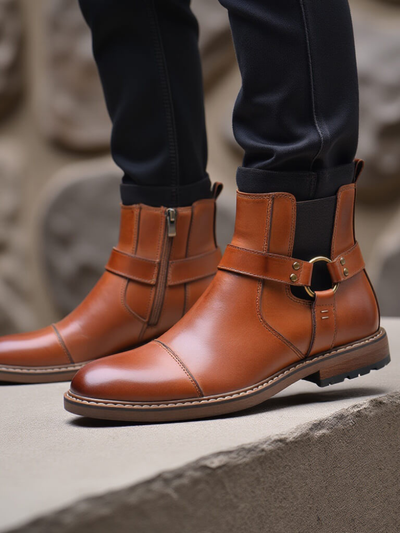 Roadster Vintage Leather Boots