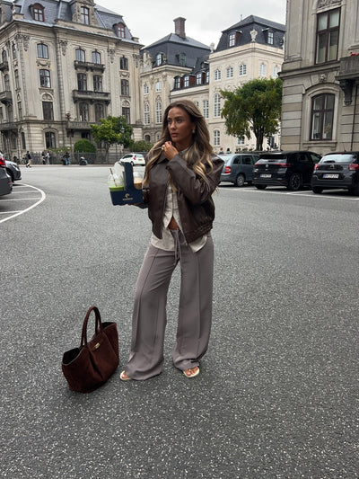 Kaia low-rise suit pants